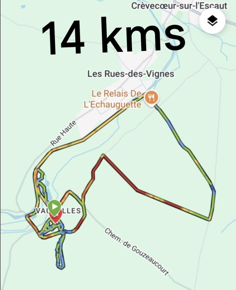 Parcours 14km